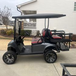 Lifted EZ-GO Golf Cart - 4 Seater - Runs Great, Charger Included, Ready To Ride