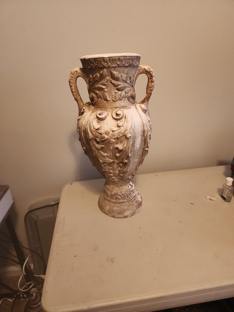 22" Ceramic Vase 