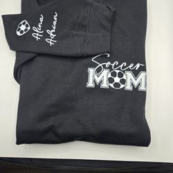 Soccer Mom Sweatshirt Custom Sweatshirt