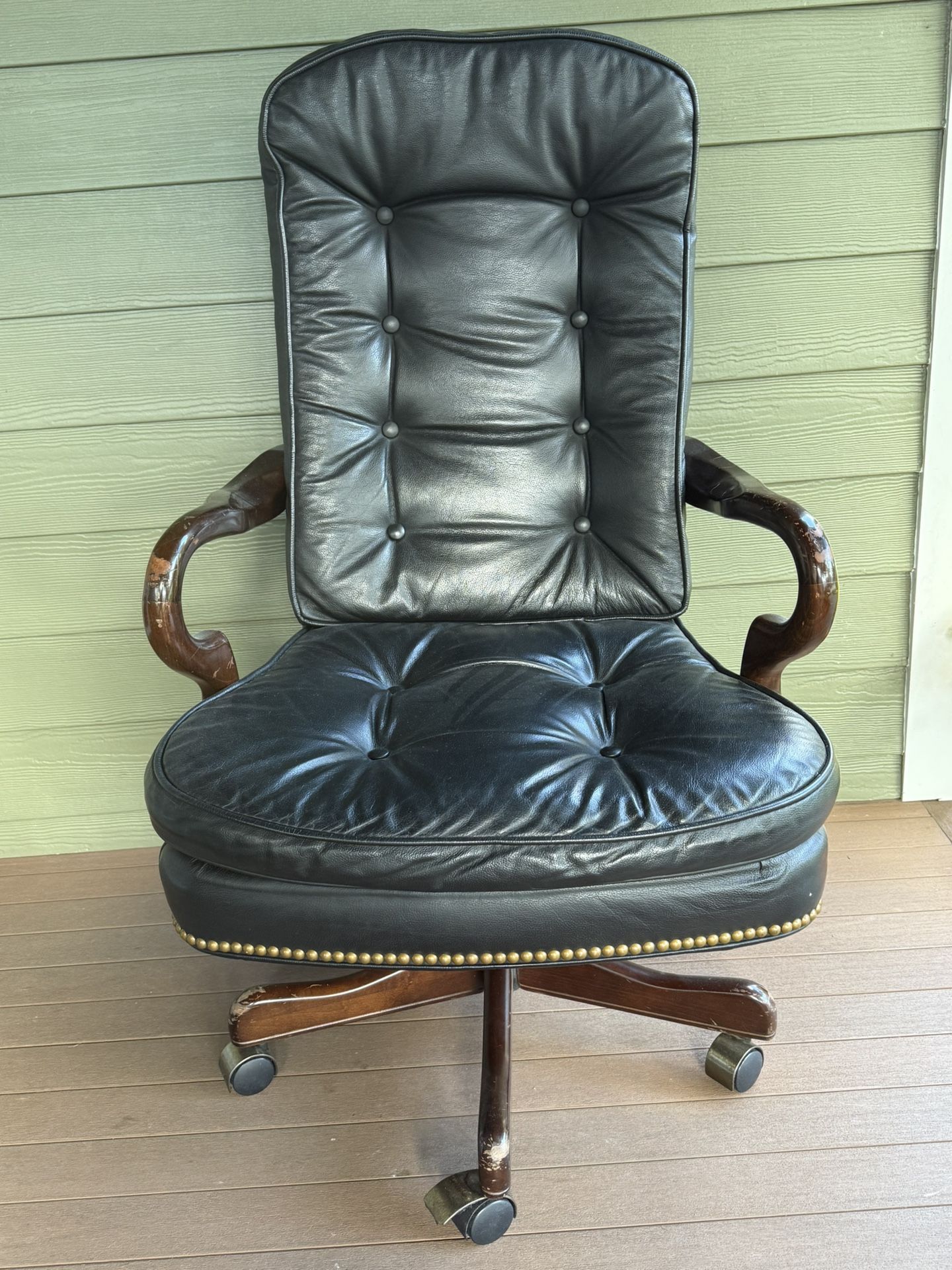 Desk Chair;McKinley Tufted Swivel With Casters