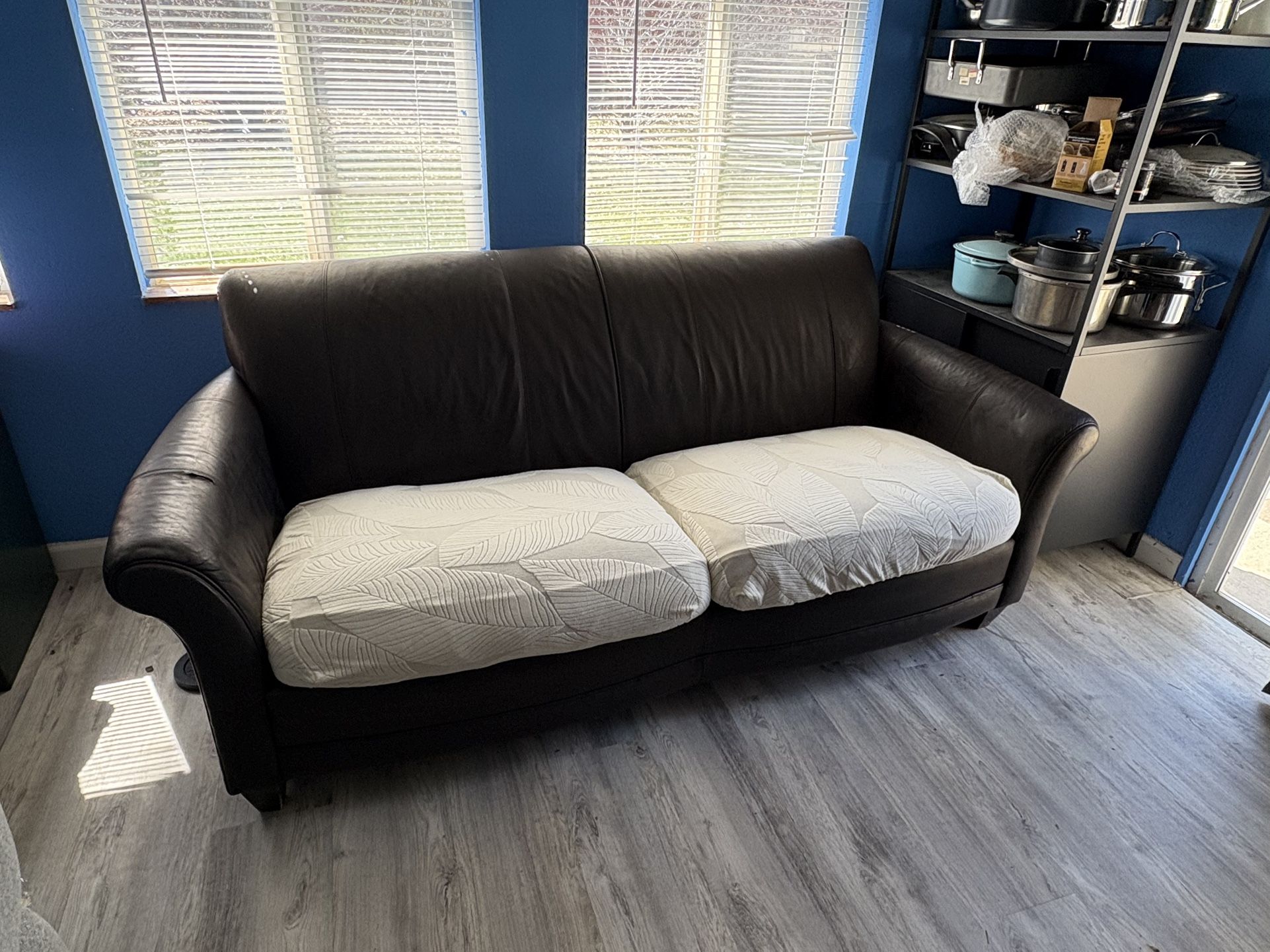 Leather Couch