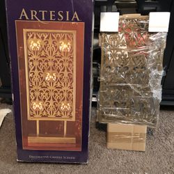 Decorative Candle Screen