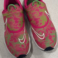 Nike React Flow GS 'Pink Prime Acid Wash' size 5.5Y