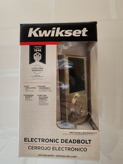 Kwikset Touchscreen Smart Lock Deadbolt Convenient Keyless Entry