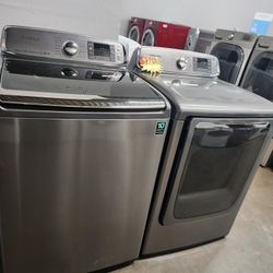 💪👌SAMSUNG SET STEAM WASHER AND ELECTRIC DRYER JUMBO 👌 