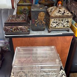 Jewelry and Metal Boxes