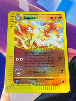 Rapidash Reverse Holo 62/165 - Pokémon