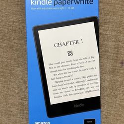 Amazon Kindle Paperwhite 11th Gen 16GB 6.8" Black