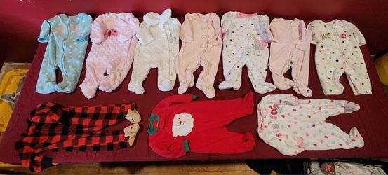 3 Month Girls Pajamas