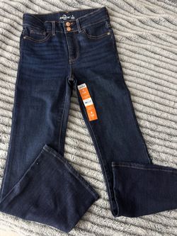 Girls High Rise Flare Jean