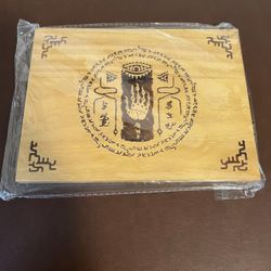 The Legend Of Zelda Tears Of The Kingdom - Wooden Plaque Preorder Bonus - Sealed