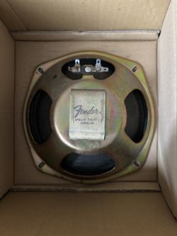 Vintage Fender Speaker