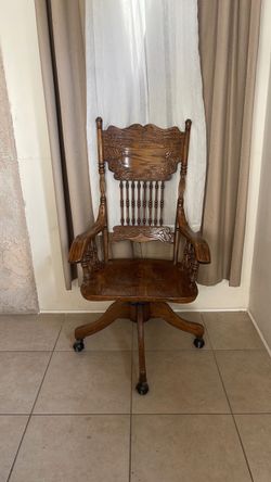 Handcrafted chair