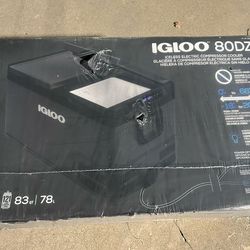 Brand New And Sealed IGLOO 80DZ Iceless Electric Compressor Cooler