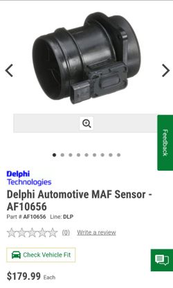 NEW AUDI/VW DELPHI MASS AIR FLOW SENSOR