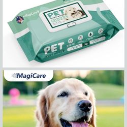 4 Packs Of 100 Pet Wet Wipes $20
