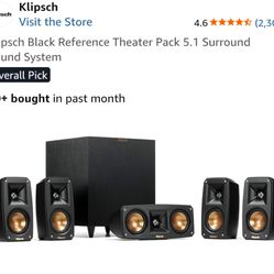 Klipsch 7.1 + Onkyo TX-NR595