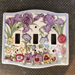 Decorative Ceramic Light Switch 