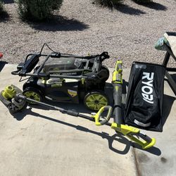 Lawn Equipment: Lawn Mower, Blower, Trimmer 