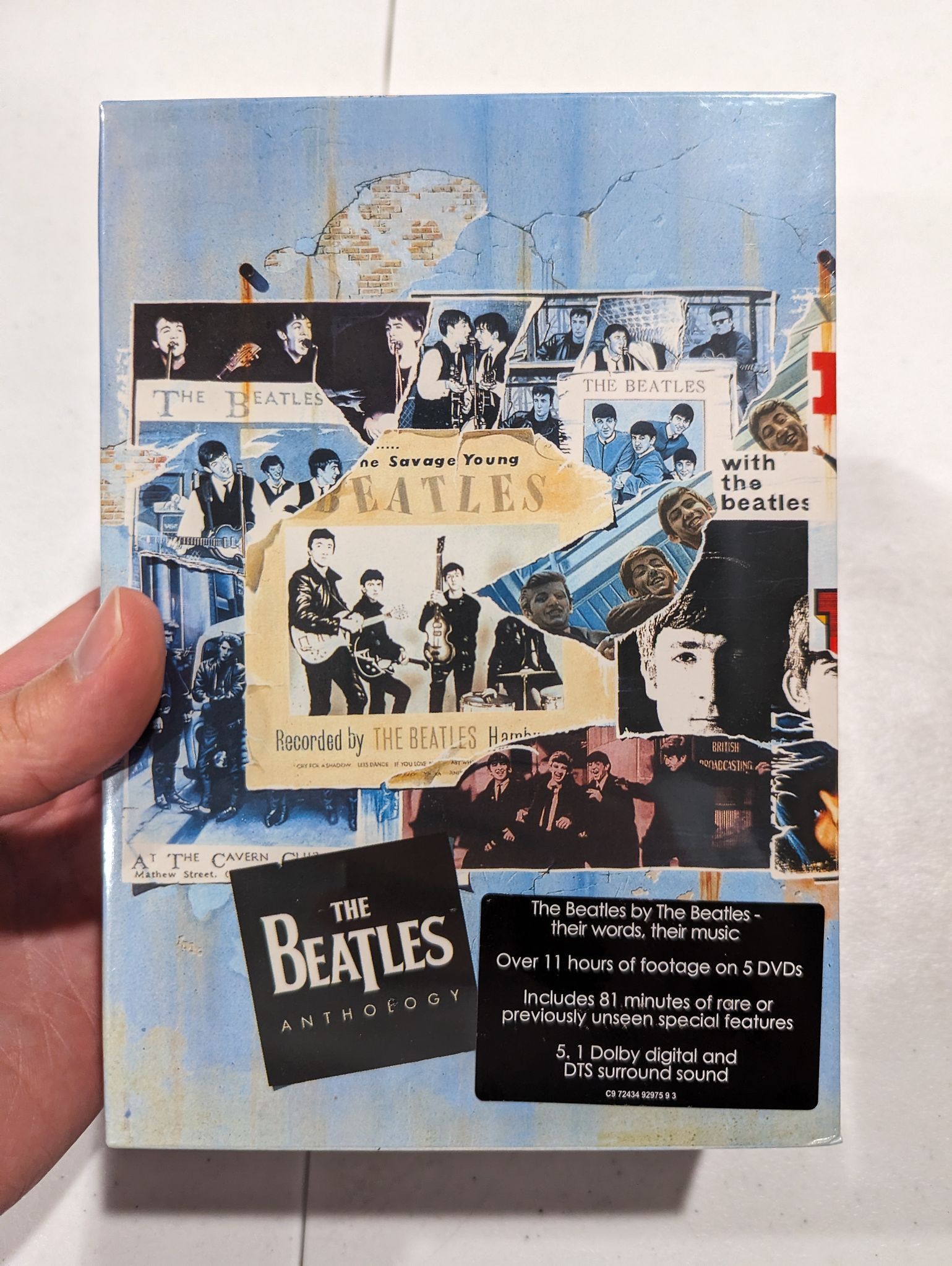 The Beatles Anthology DVD Brand New Factory Sealed