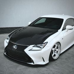 Seibon TS-Style Carbon Fiber Hood (15–24) Lexus RC300 RC350 | 3K Twill Carbon