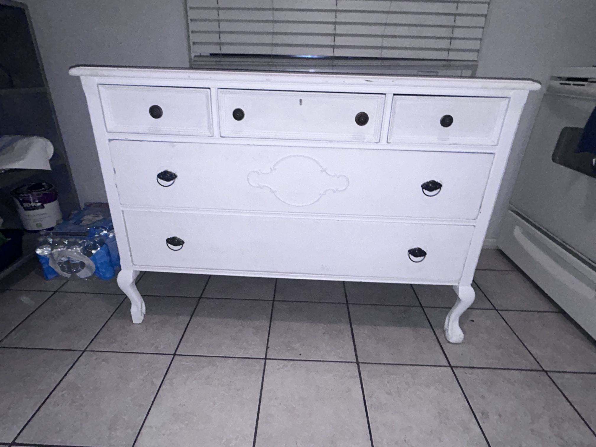 Vintage wooden dresser