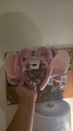 NWT SHANGHAI DISNEY ANGEL STITCH EARS