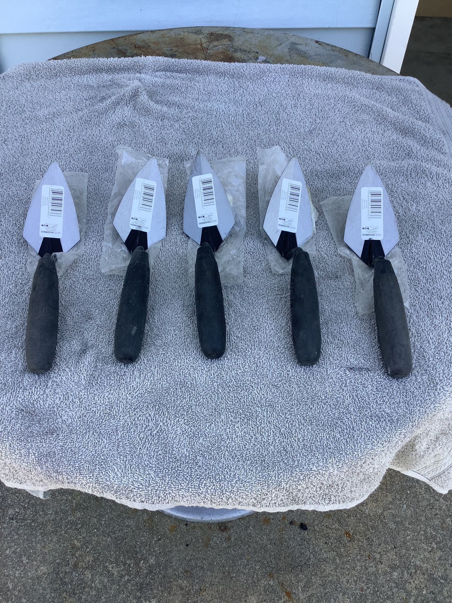 5 New Marshaltown Steel Trials 5” Long And 2.5” Wide Great Price
