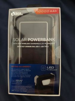 Solar power bank brand new