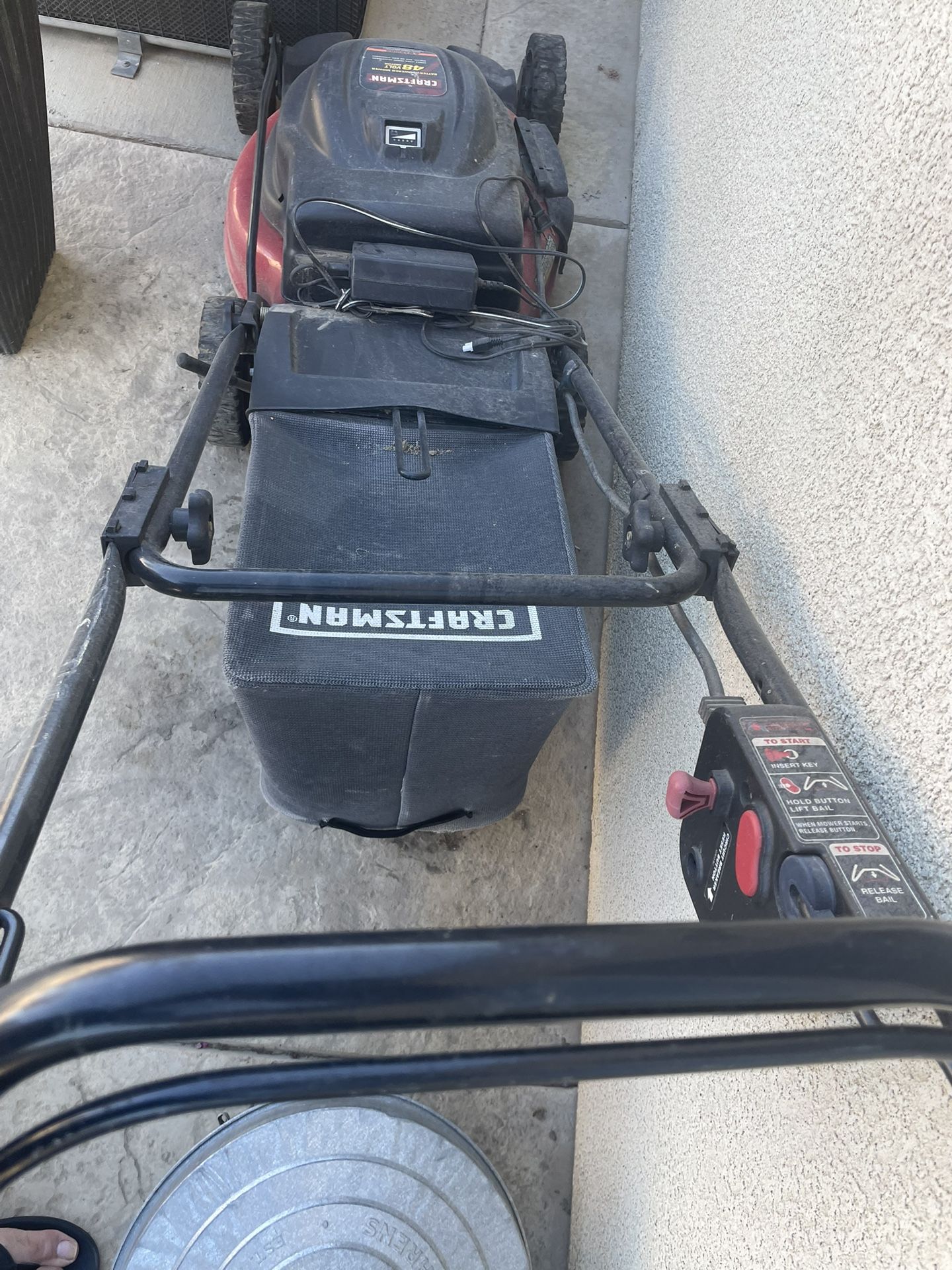 Electric Craftsman Mower