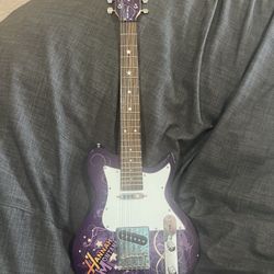 Washburn Disney Hannah Montana Purple Musical Instrument Electric Guitar