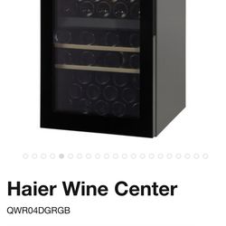 BRAND NEW Haier 44-Bottle Dual Zone Wine Center - Never Used
