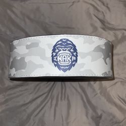 Inaka 13MM LEVER BELT- GLACIER WHITE