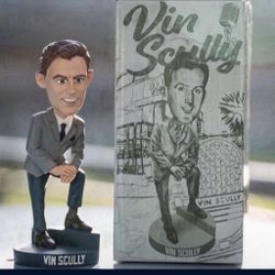 Vin Scully Bobblehead Sga 2025 Dodgers