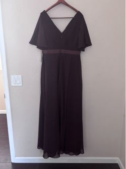 Collection of formal gowns.