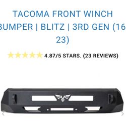 Toyota Tacoma Winch Bumper