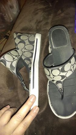 Coach sandals