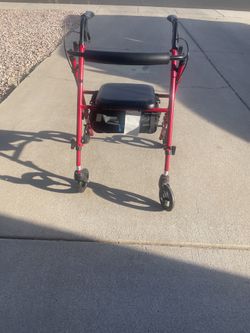 Walker w/storage