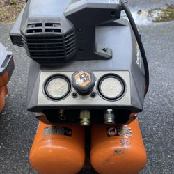 Air Compressor With Tools 