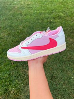 Travis Scott x Air Jordan 1 “Tropical Pink” Size 8.5W/7Y