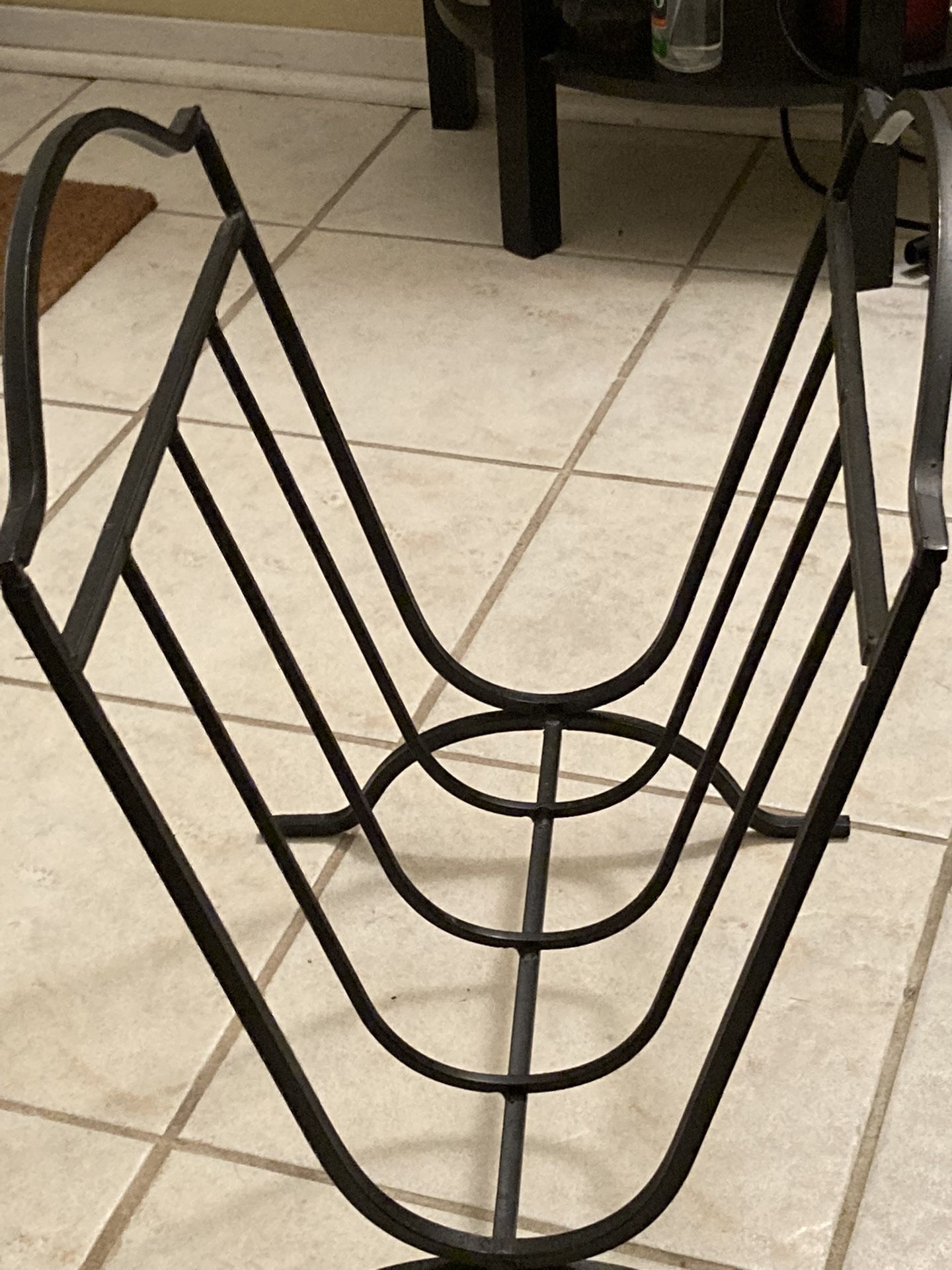 Wrought Iron Rack
