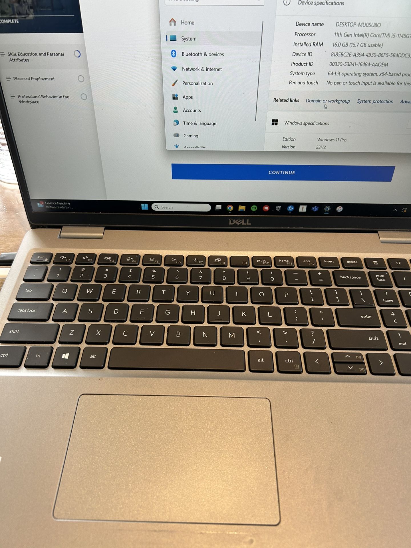 Dell Laptop Latitude 5520 I5