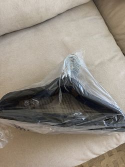 Black velvet hangers