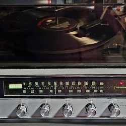 The Fisher 60 AM/FM Stereo Turntable