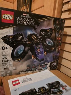 LEGO Marvel Wakanda Forever – Shuri’s Sunbird (76211) – Complete w/ Box