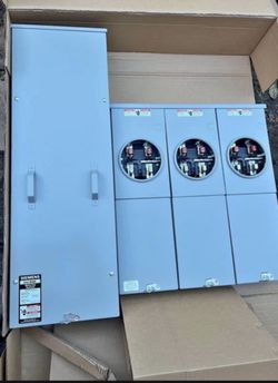 Siemens 400Amp 3-meter Panel