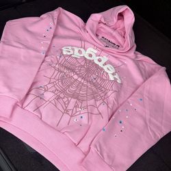 Sp5der Hoodie Size Medium Color Purple