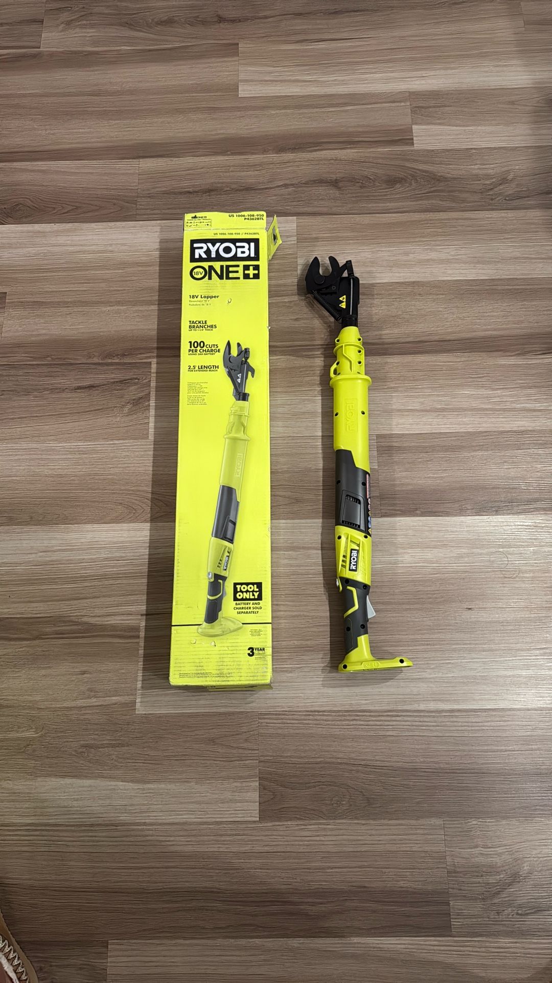 RYOBI ONE+ 18V Cordless Battery Lopper (Tool Only)