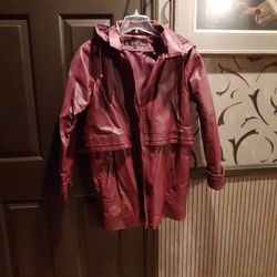 Women's Size Medium Leather Jacket