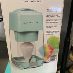 Nostalgia Electric Shaved Ice & Snow Cone Maker 